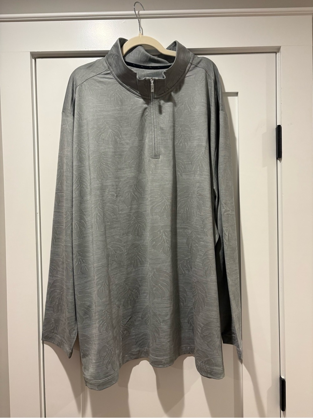 New Tommy Bahama Quarter-Zip Shirt - 4XL